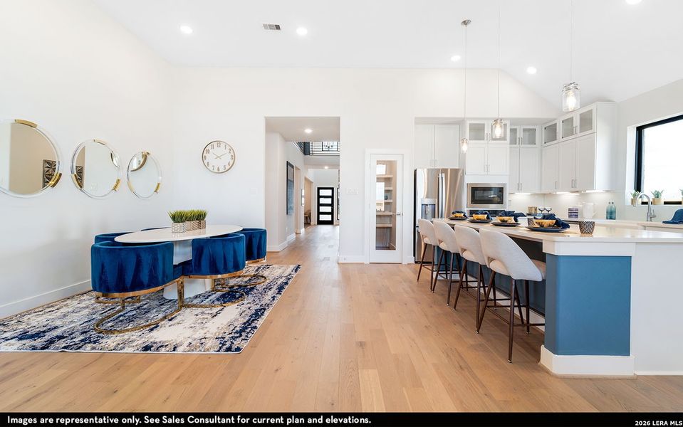 Furnished interior view inside a new home in , San Antonio (Image 18).