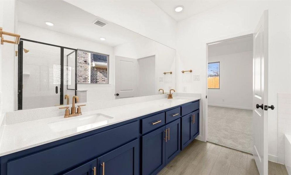 Primary Bathroom featuring the Sapphire Collection