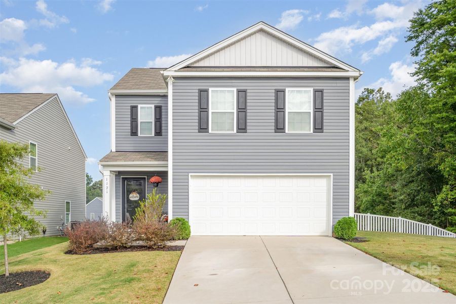Front exterior of a new home in , Dallas, NC, highlighting curb appeal (Image 1). Front exterior of a new home in , Dallas, NC, highlighting curb appeal (Image 1).