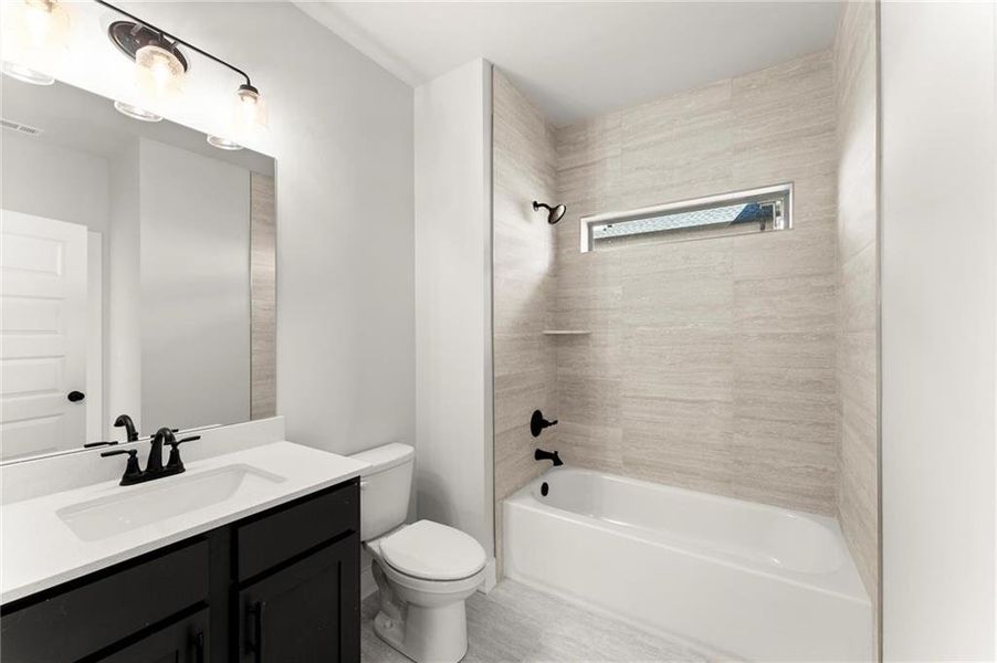 Furnished interior view inside a new home in , Jefferson (Image 13).