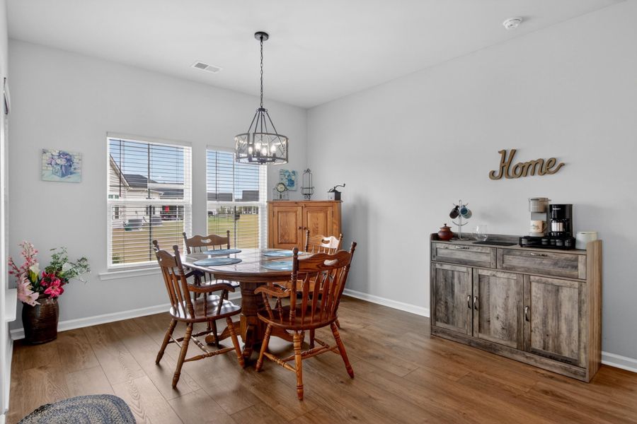 Furnished interior view inside a new home in Horizons at Summers Corner | 55+, Summerville (Image 11).