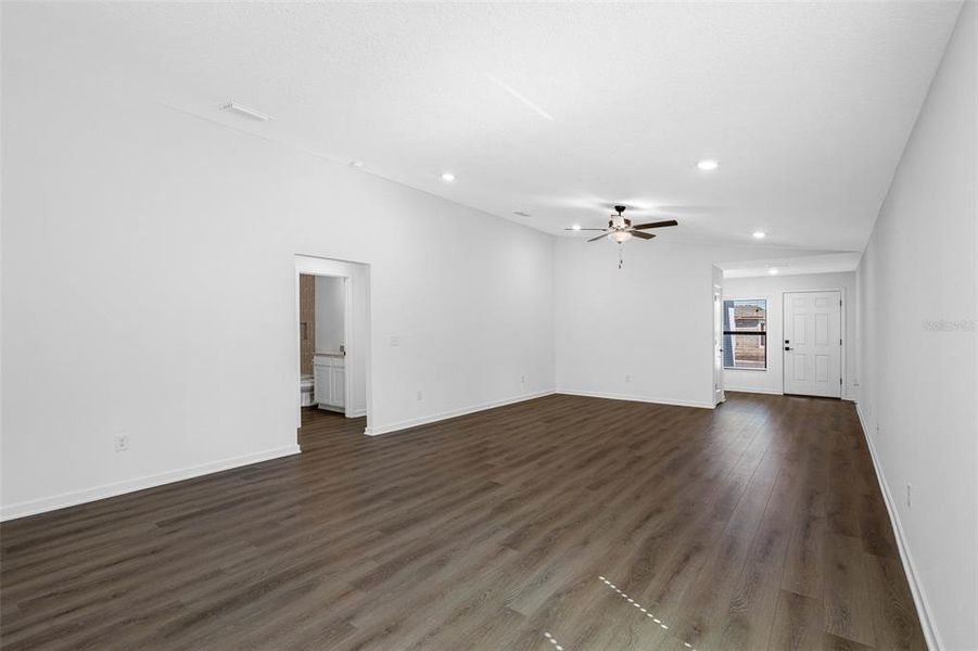 Spacious, unfurnished interior of a new home in Fulton Meadows, Lakeland (Image 9). Spacious, unfurnished interior of a new home in Fulton Meadows, Lakeland (Image 9).
