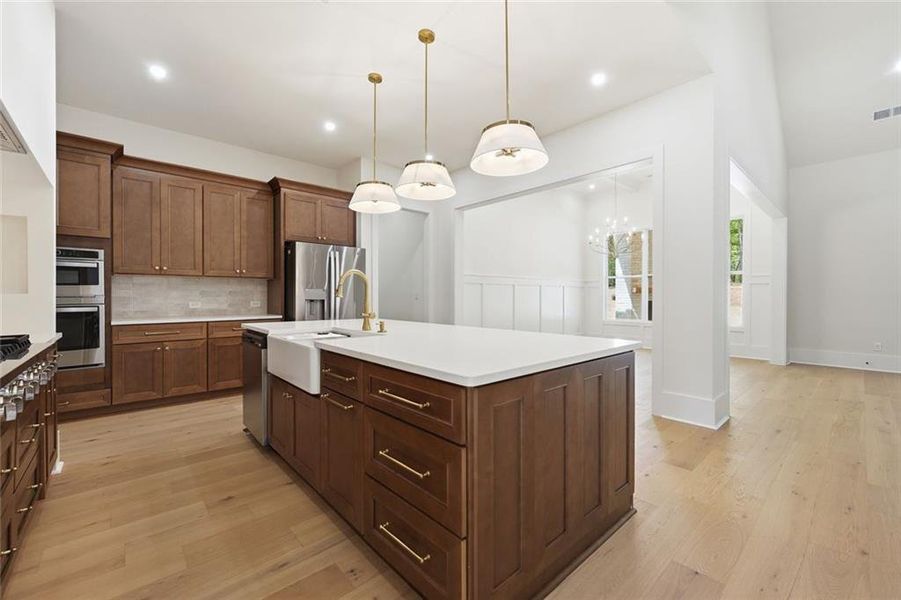 Furnished interior view inside a new home in , Clermont (Image 17). Furnished interior view inside a new home in , Clermont (Image 17).