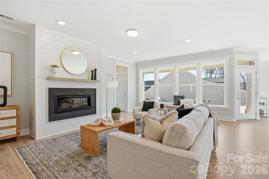 Furnished interior view inside a new home in Rone Creek, Waxhaw (Image 12). Furnished interior view inside a new home in Rone Creek, Waxhaw (Image 12).