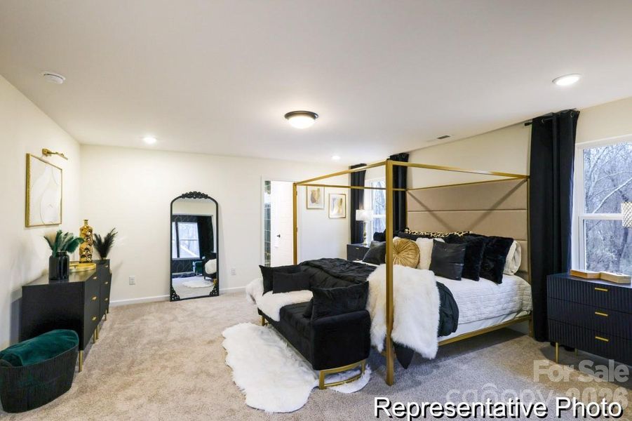 Furnished interior view inside a new home in Huntington Hills, Lincolnton (Image 17).