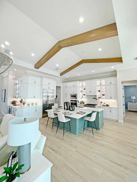 2D floor plan layout for the Willow Signature by GHO Homes in Belterra, Port St. Lucie, FL (Image 99).