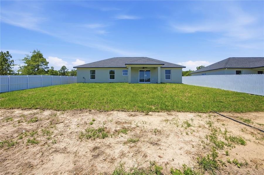 Exterior details and patio area of a home in , Ocala (Image 22).