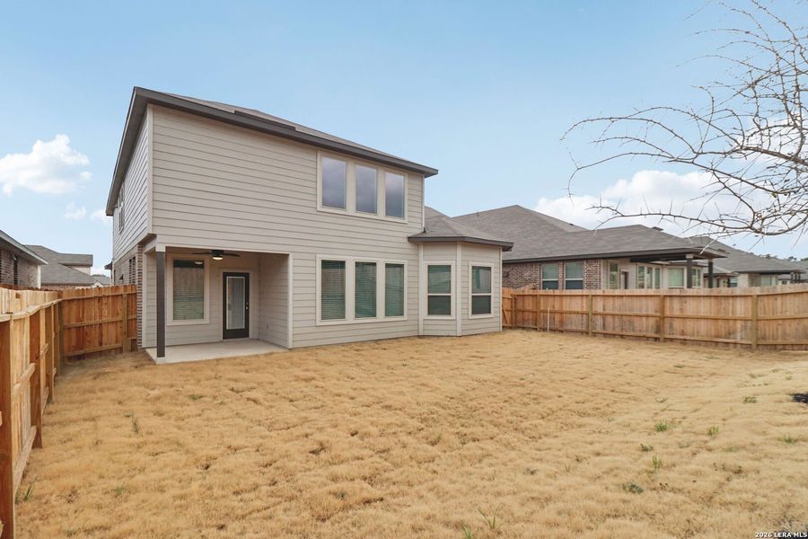 Exterior details and patio area of a home in Fox Falls, Boerne (Image 30). Exterior details and patio area of a home in Fox Falls, Boerne (Image 30).