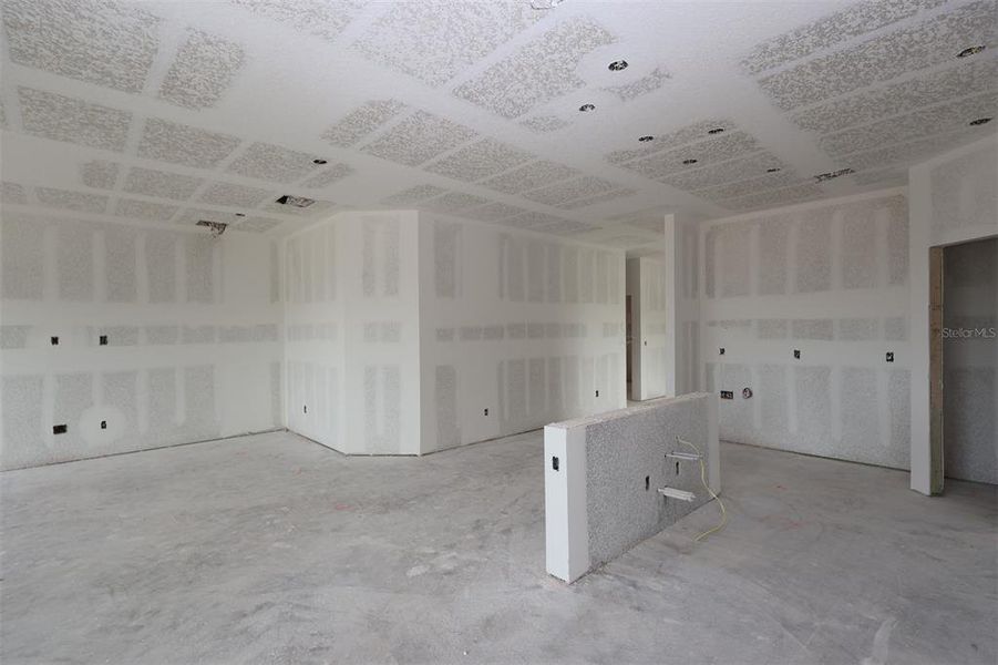 In-progress construction of a new home in Bay Lake Farms, St. Cloud, FL (Image 40).