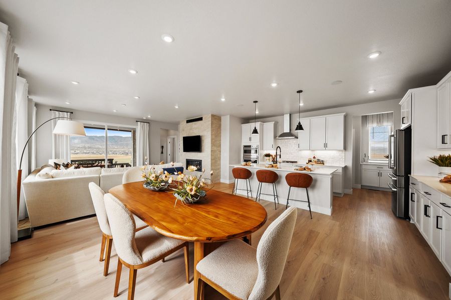 Representative furnished interior of a home built from the 3 by Trumark Homes in Trumark Homes at Sterling Ranch, Littleton (Image 11).