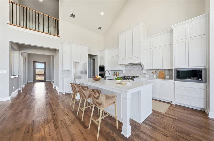 Furnished interior view inside a new home in , Prosper (Image 6).