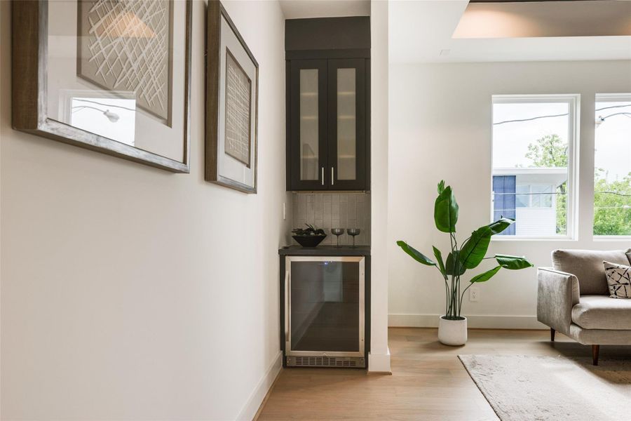 Furnished interior view inside a new home in , Houston (Image 26).
