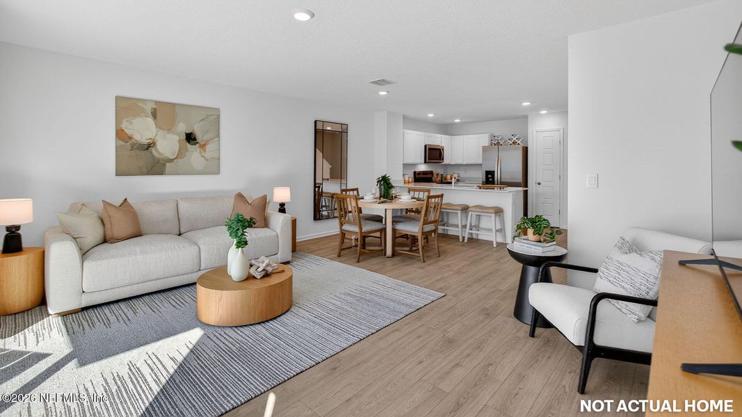 Furnished interior view inside a new home in Corsair, Middleburg (Image 15).