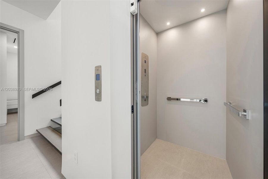 Furnished interior view inside a new home in , Miami (Image 15). Furnished interior view inside a new home in , Miami (Image 15).