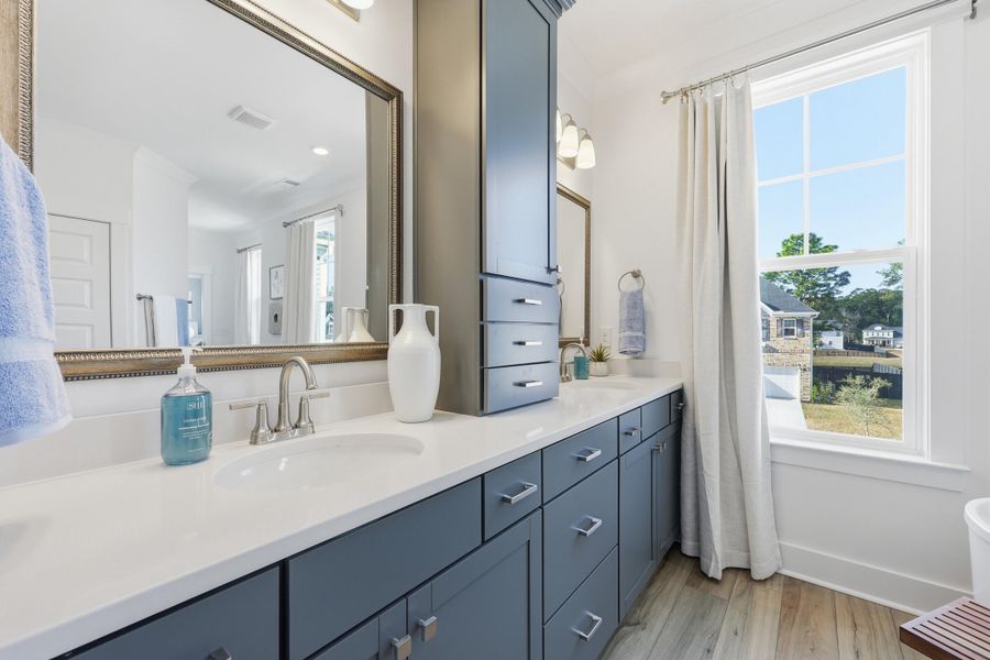 Furnished interior view inside a new home in , Summerville (Image 40).