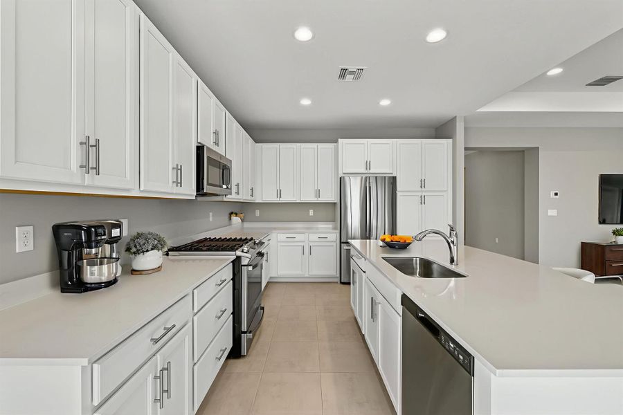 Furnished interior view inside a new home in , Port St. Lucie (Image 12).