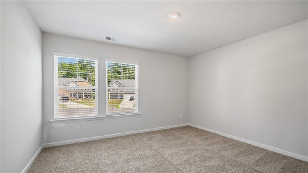 Spacious, unfurnished interior of a new home in The Gates at Pates Creek, Hampton (Image 23). Spacious, unfurnished interior of a new home in The Gates at Pates Creek, Hampton (Image 23).