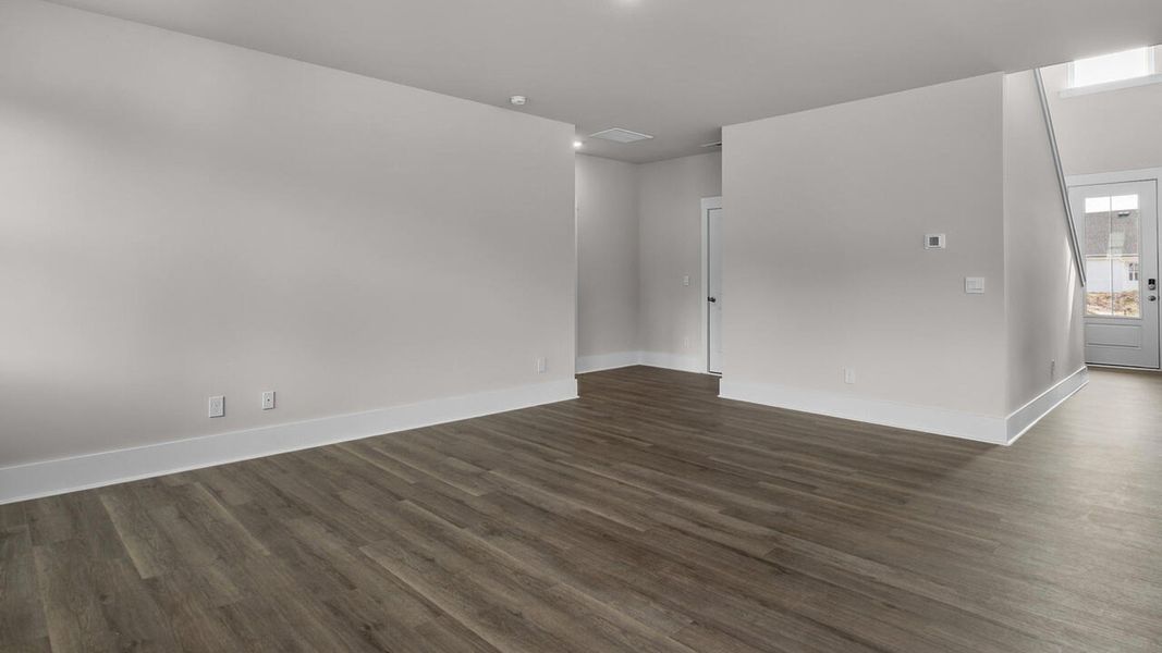 Spacious, unfurnished interior of a new home in The Haven at Indigo Preserve, Leland (Image 17).