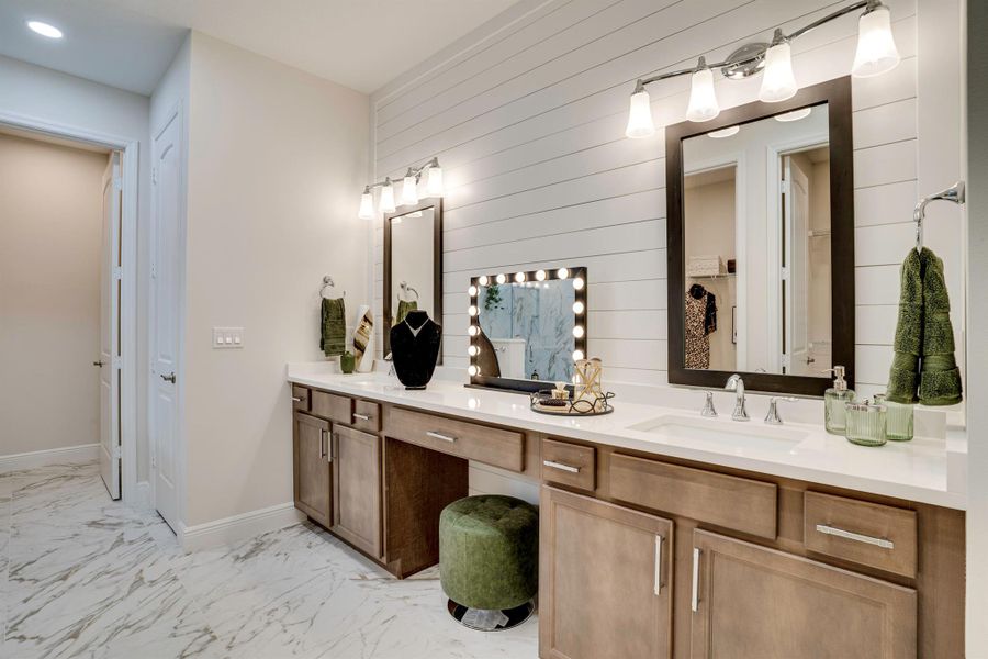 Furnished interior view inside a new home in , Port St. Lucie (Image 33).