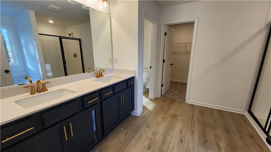 Furnished interior view inside a new home in The Estates at Casteel, Bethlehem (Image 10).