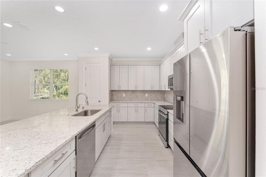 Furnished interior view inside a new home in , Belleview (Image 9).