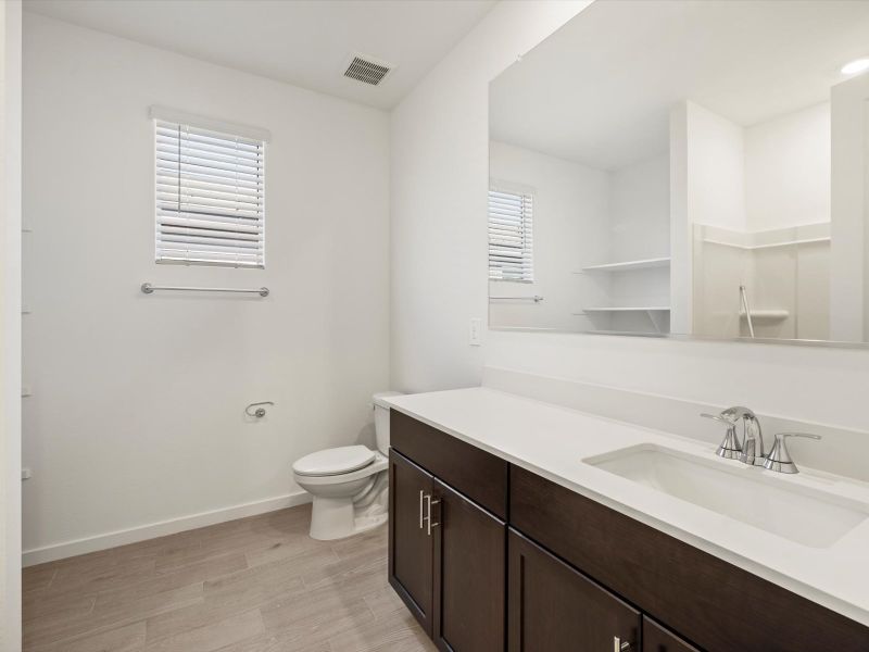 Furnished interior view inside a new home in Allure Vista Reserve Series, Buckeye (Image 6). Furnished interior view inside a new home in Allure Vista Reserve Series, Buckeye (Image 6).
