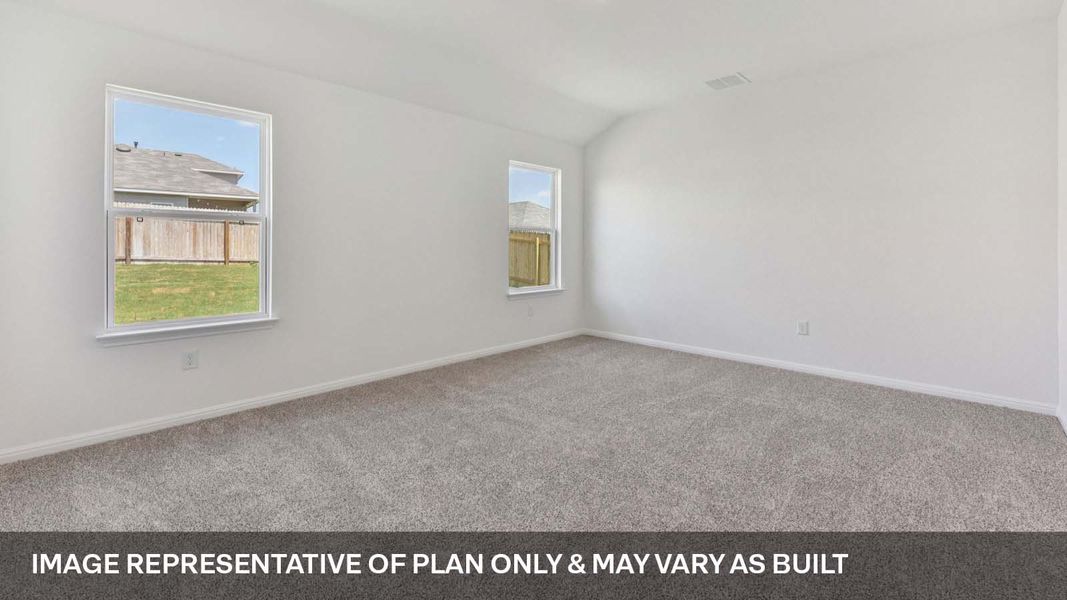 Representative unfurnished interior of a home built from the The Lakeway by D.R. Horton in Carillon, Manor (Image 30).
