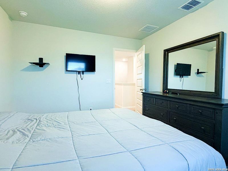 Furnished interior view inside a new home in Blue Ridge Ranch, San Antonio (Image 10).