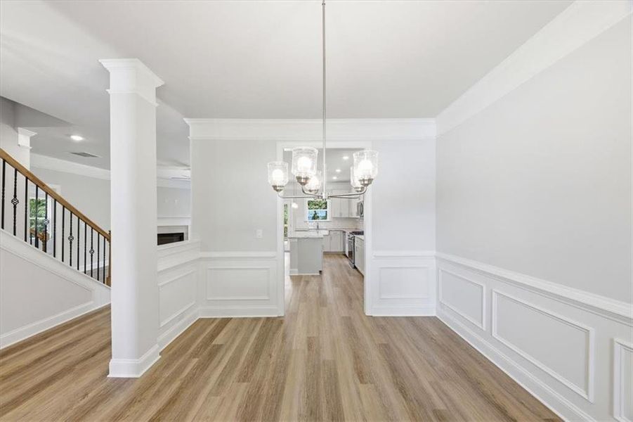 Spacious, unfurnished interior of a new home in Tuscany Hills, Douglasville (Image 53).