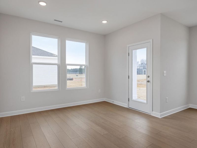 Spacious, unfurnished interior of a new home in Retreat at North Main, Lillington (Image 20).