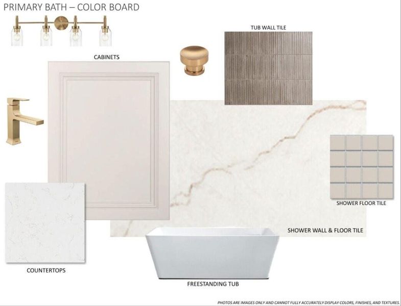Sample of building materials used in homes in Elyson, Katy (Image 6).