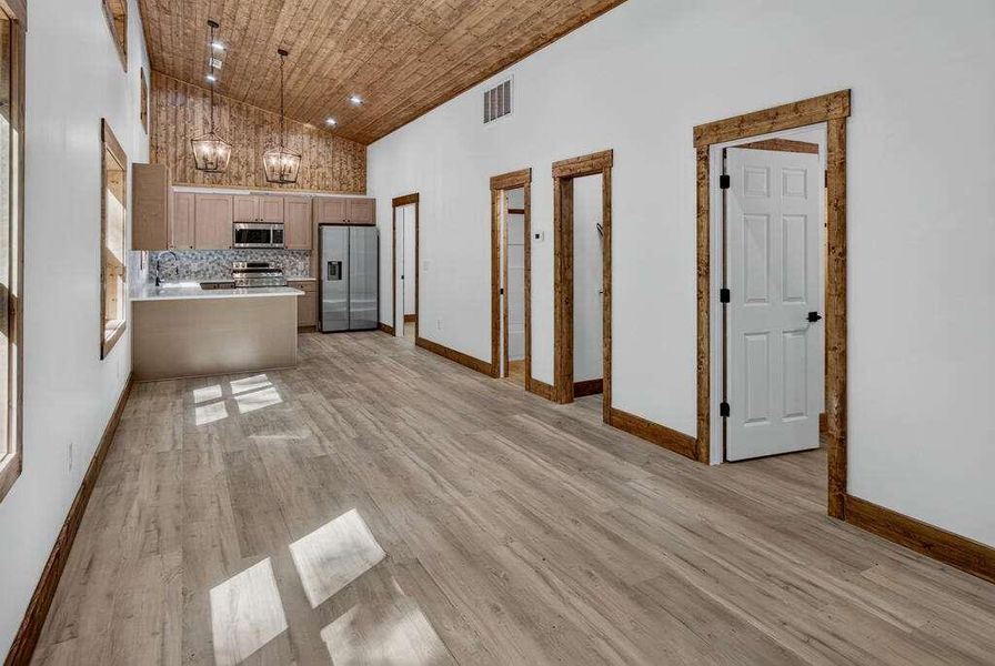 Spacious, unfurnished interior of a new home in , Morganton (Image 17).