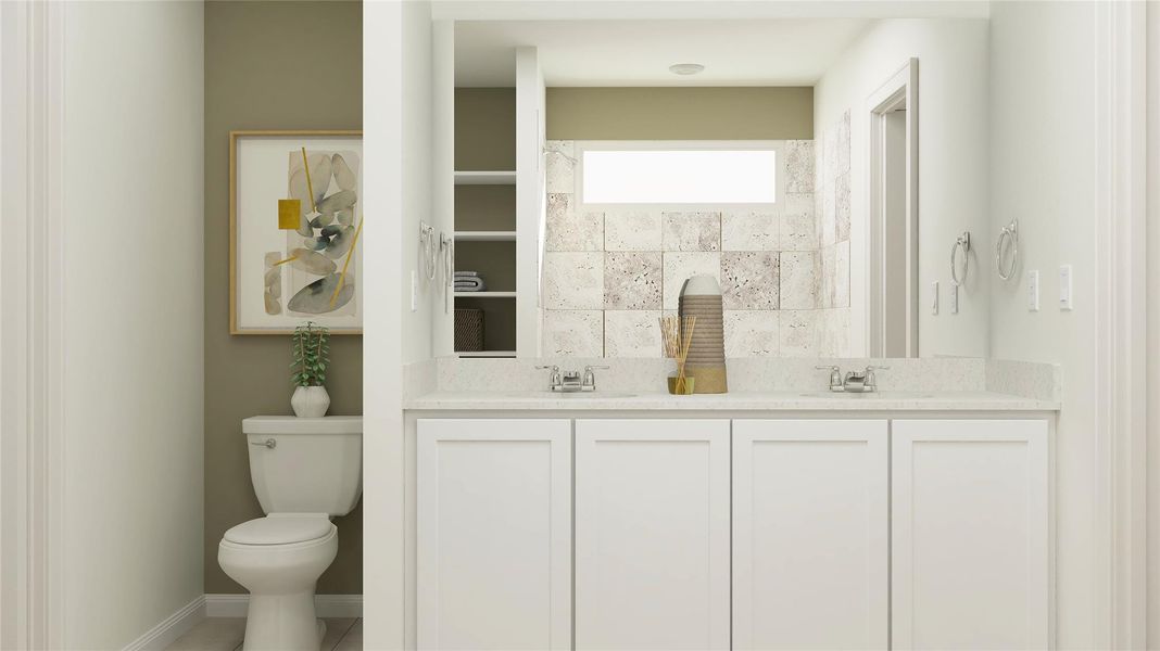 Close-up of interior finishes inside a home in Lively Ranch: Highlands Collection, Georgetown (Image 16).