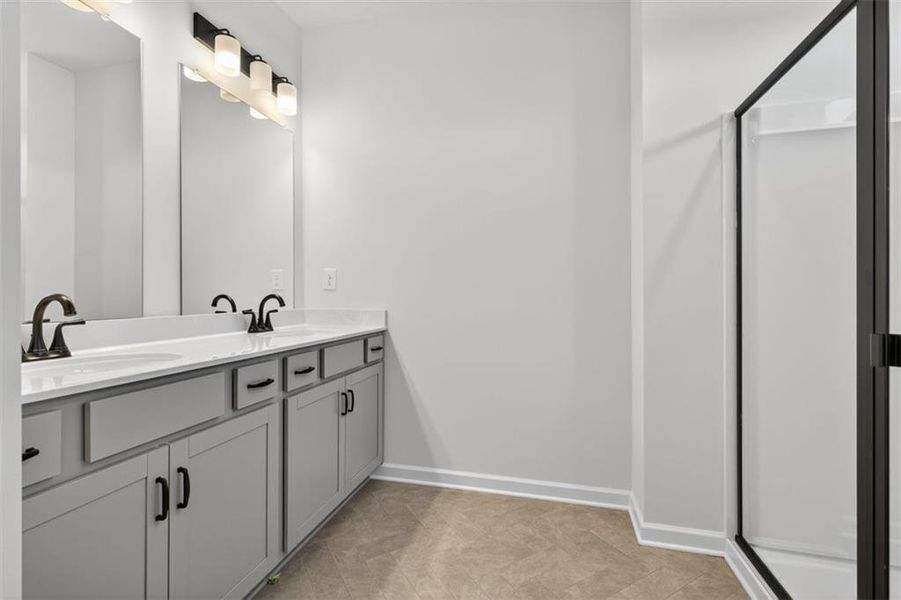 Furnished interior view inside a new home in Franklin Manor, Lawrenceville (Image 31). Furnished interior view inside a new home in Franklin Manor, Lawrenceville (Image 31).