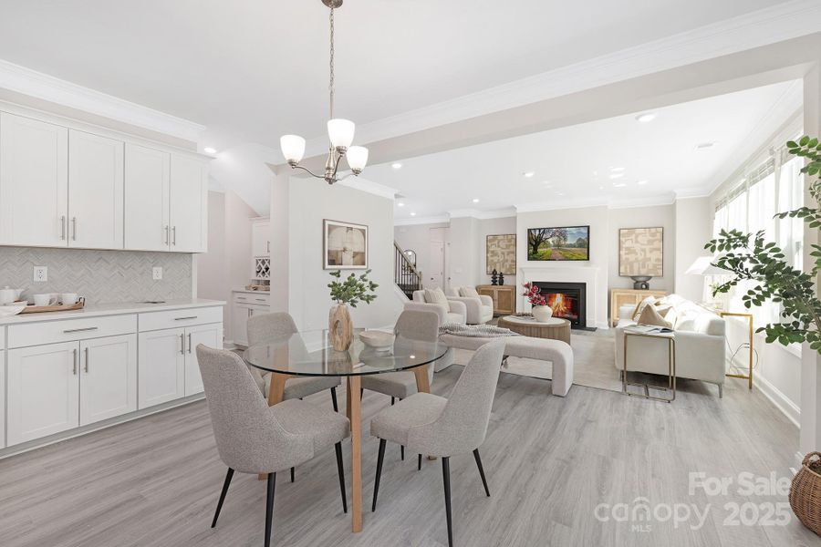 Furnished interior view inside a new home in Sylvan Creek, Denver (Image 7).