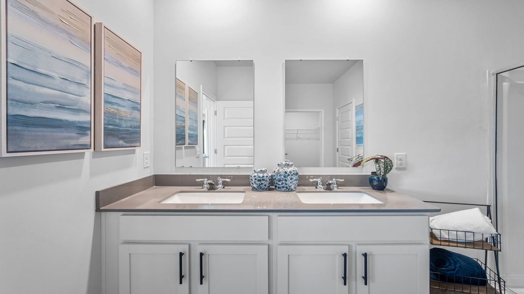 Furnished interior view inside a new home in The Groves at Bees Creek, Ridgeland (Image 23).