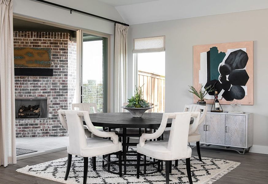 Representative furnished interior of a home built from the Ethan by Tri Pointe Homes in View at the Reserve, Mansfield (Image 11). Representative furnished interior of a home built from the Ethan by Tri Pointe Homes in View at the Reserve, Mansfield (Image 11).