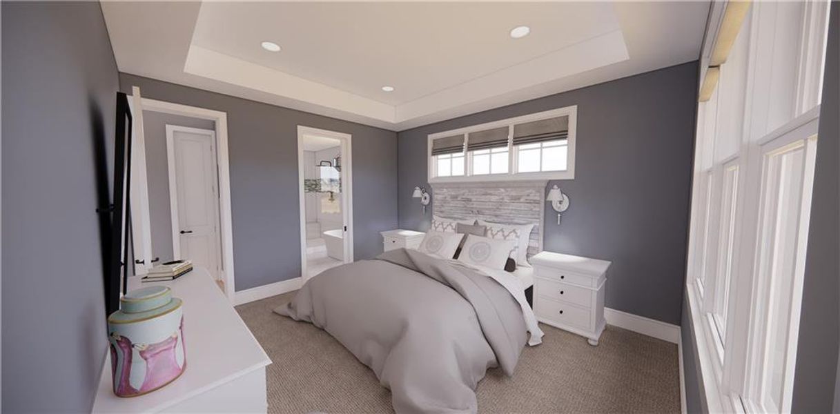 Furnished interior view inside a new home in , Carrollton (Image 6).