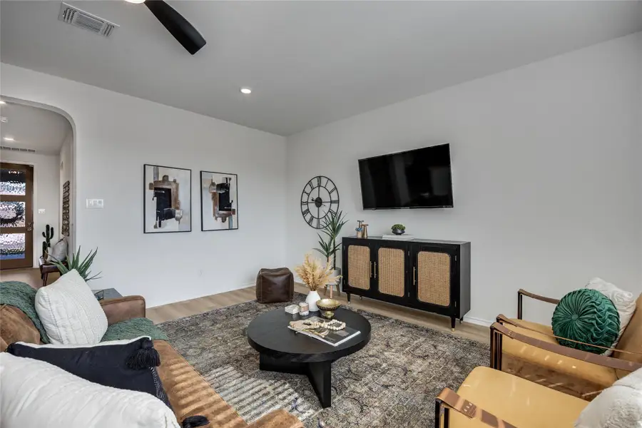 Furnished interior view inside a new home in Retreat at San Gabriel, Georgetown (Image 4).