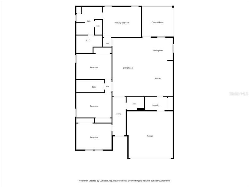 2D floor plan layout of this home in , Weeki Wachee, FL (Image 5).