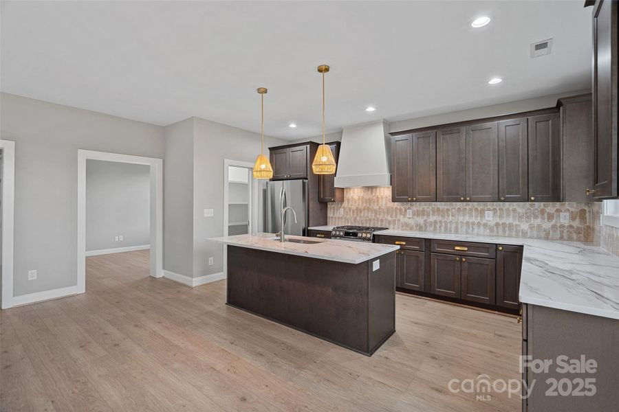 Furnished interior view inside a new home in , Harmony (Image 8).