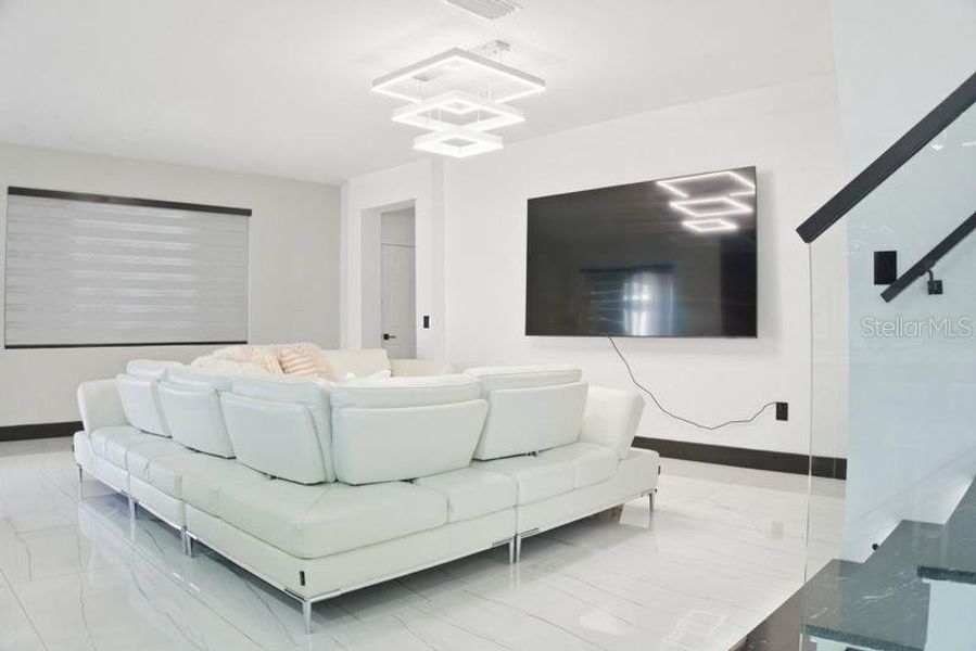 Furnished interior view inside a new home in Storey Creek, Kissimmee (Image 44).