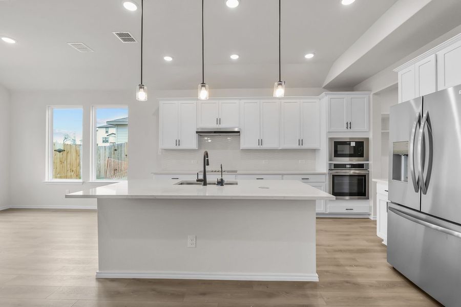 Representative furnished interior of a home built from the The Sequoia A by Davidson Homes LLC in Hickory Ridge, Elmendorf (Image 5).