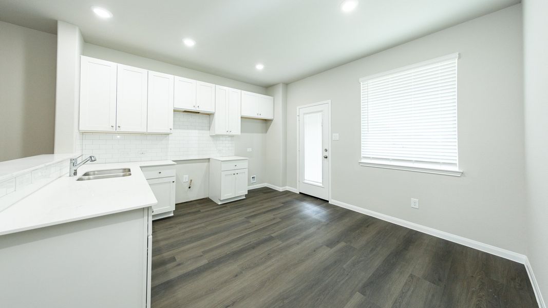 Kitchen and Dining Area