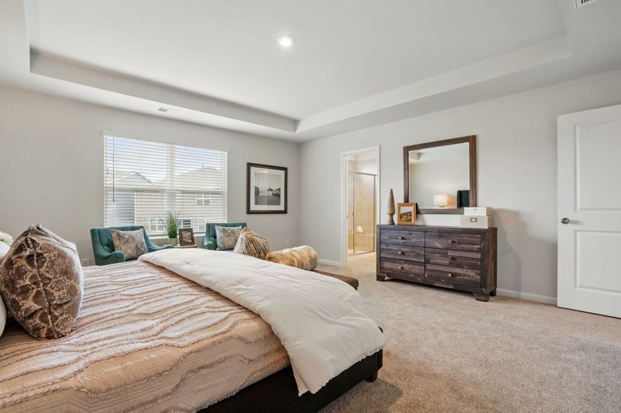 Photo representation of the Shenandoah plan. Colors, finishes and options will vary.