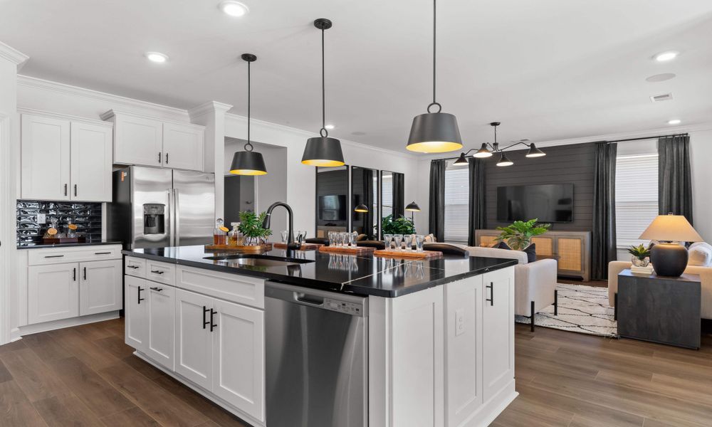 Representative furnished interior of a home built from the The Redbud by Chesapeake Homes in The Willows, Loris (Image 9).