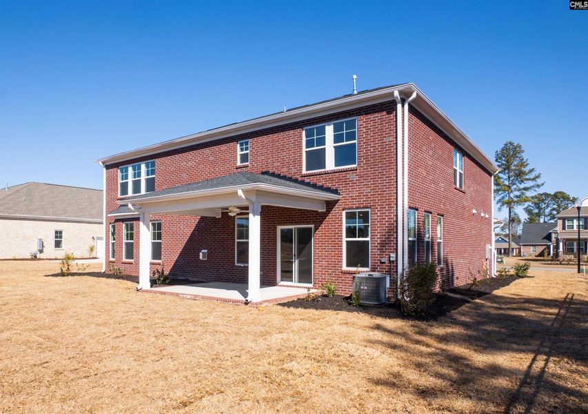 Exterior details and patio area of a home in The Cove, Sumter (Image 4).