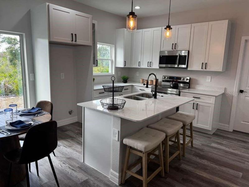 Furnished interior view inside a new home in , Sebring (Image 3).