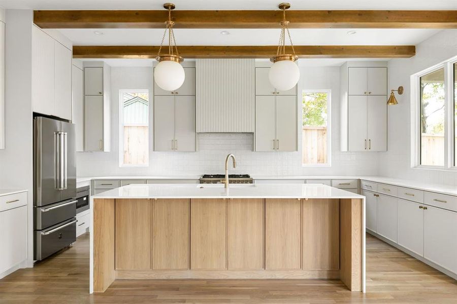 Furnished interior view inside a new home in , Dallas (Image 14).