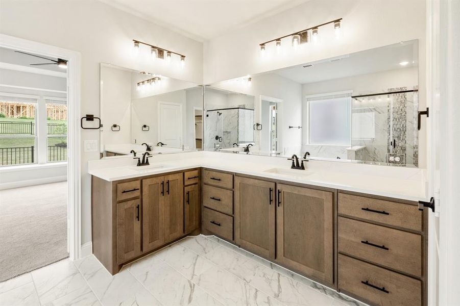 Furnished interior view inside a new home in Devonshire Classic 60-65, Forney (Image 5). Furnished interior view inside a new home in Devonshire Classic 60-65, Forney (Image 5).